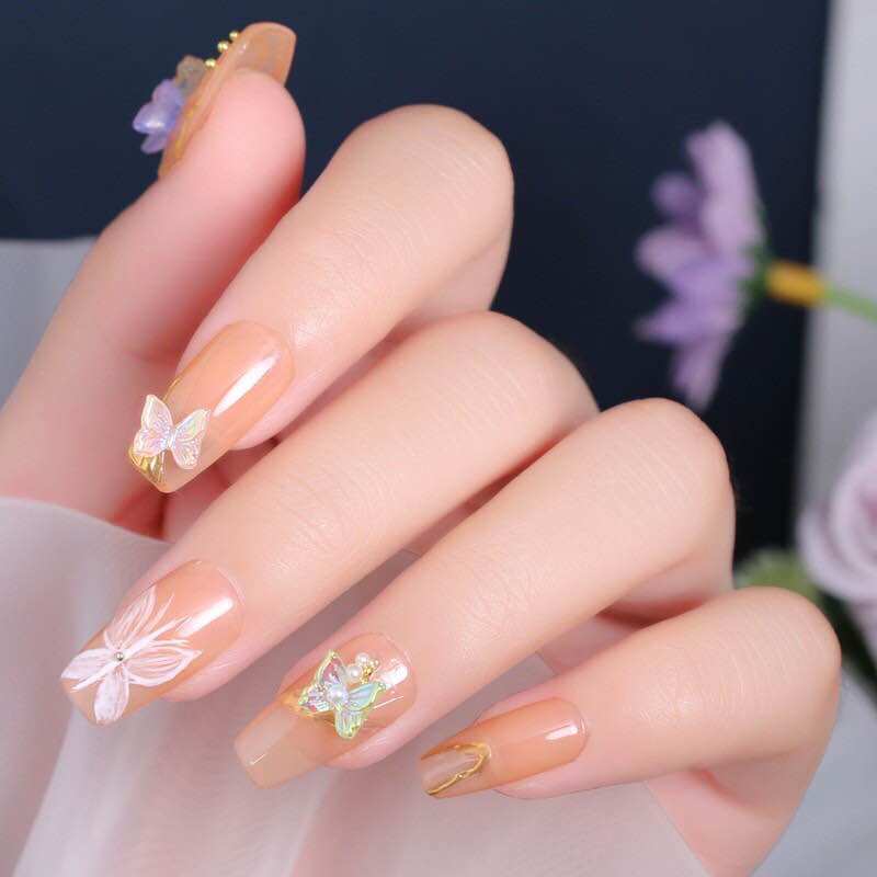 CHARM BƯỚM GẮN NAIL ( SET 10 CÁI )