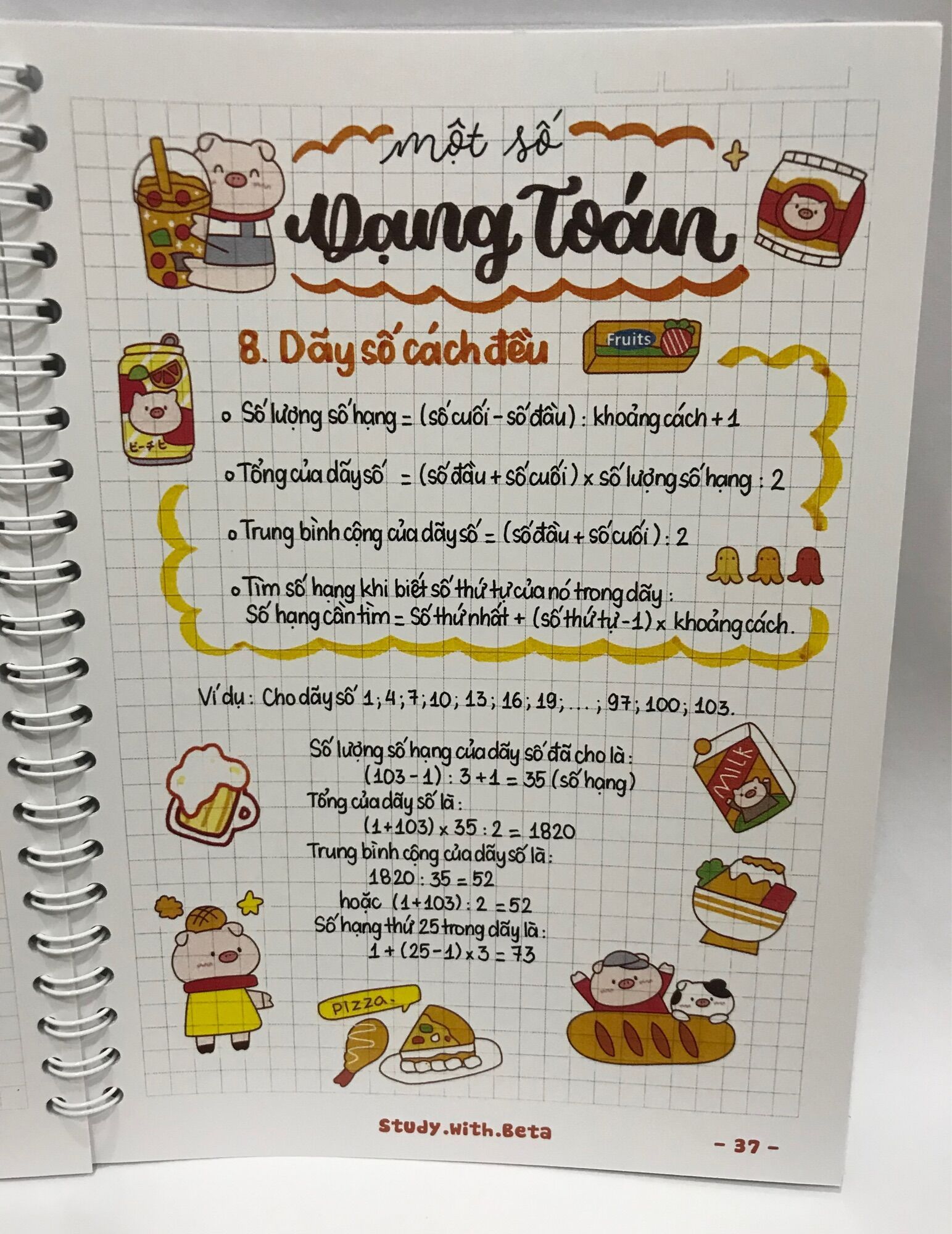 Sổ tay Takenote Toán 4 khổ A5