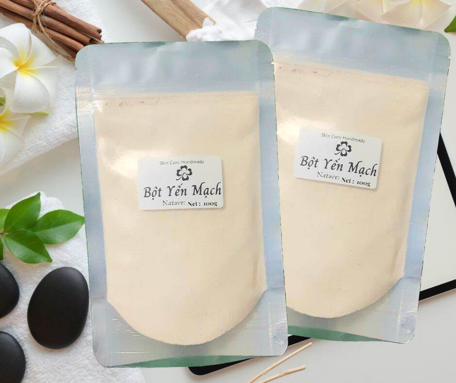 Bột Yến Mạch Xay Mịn [Đắp Mặt] Dưỡng Trắng Da &Chống Lão Hóa Da