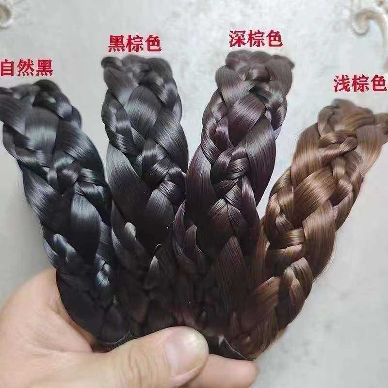 Cài tóc nữ tính cài thắt bính cài tóc giả