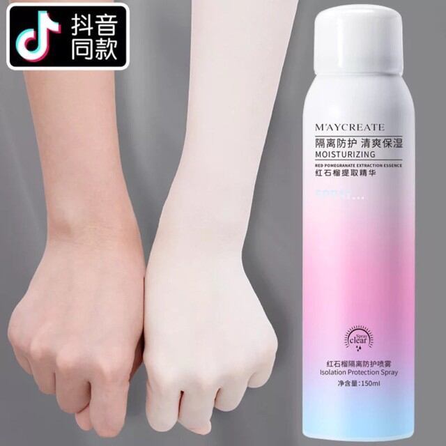 Xịt Chống Nắng Maycreat Xịt Makeup Xịt Nâng Tone