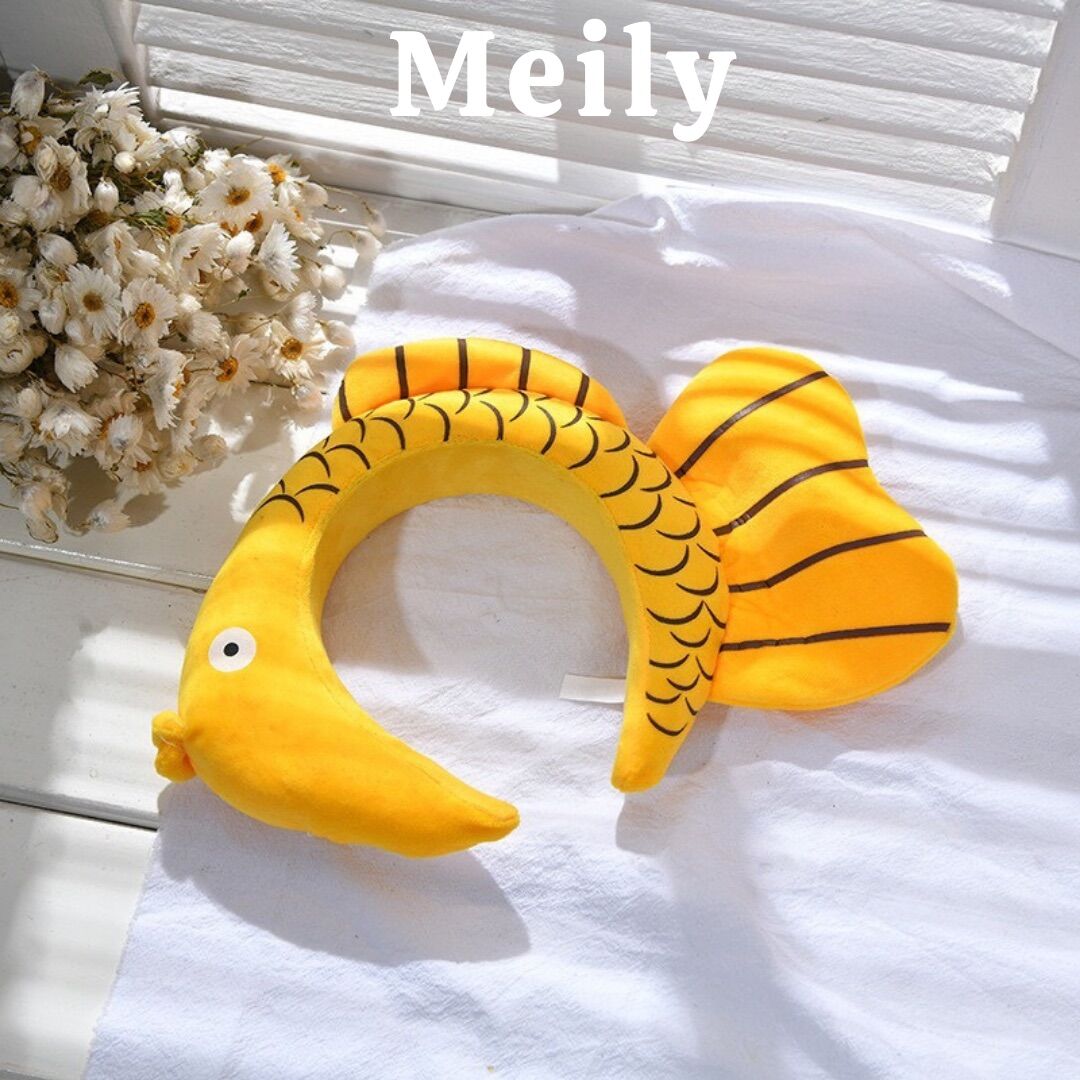Bờm băng đô cài tóc cá vàng cá chép ngộ nghĩnh Meily Store