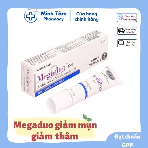 Megadou giảm mụn giảm thâm gel 15g