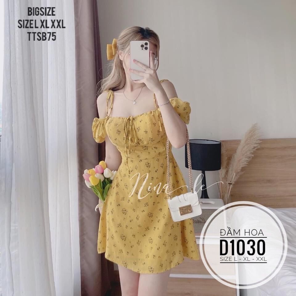 Bigsize 60- 90kg ĐẦM HOA
