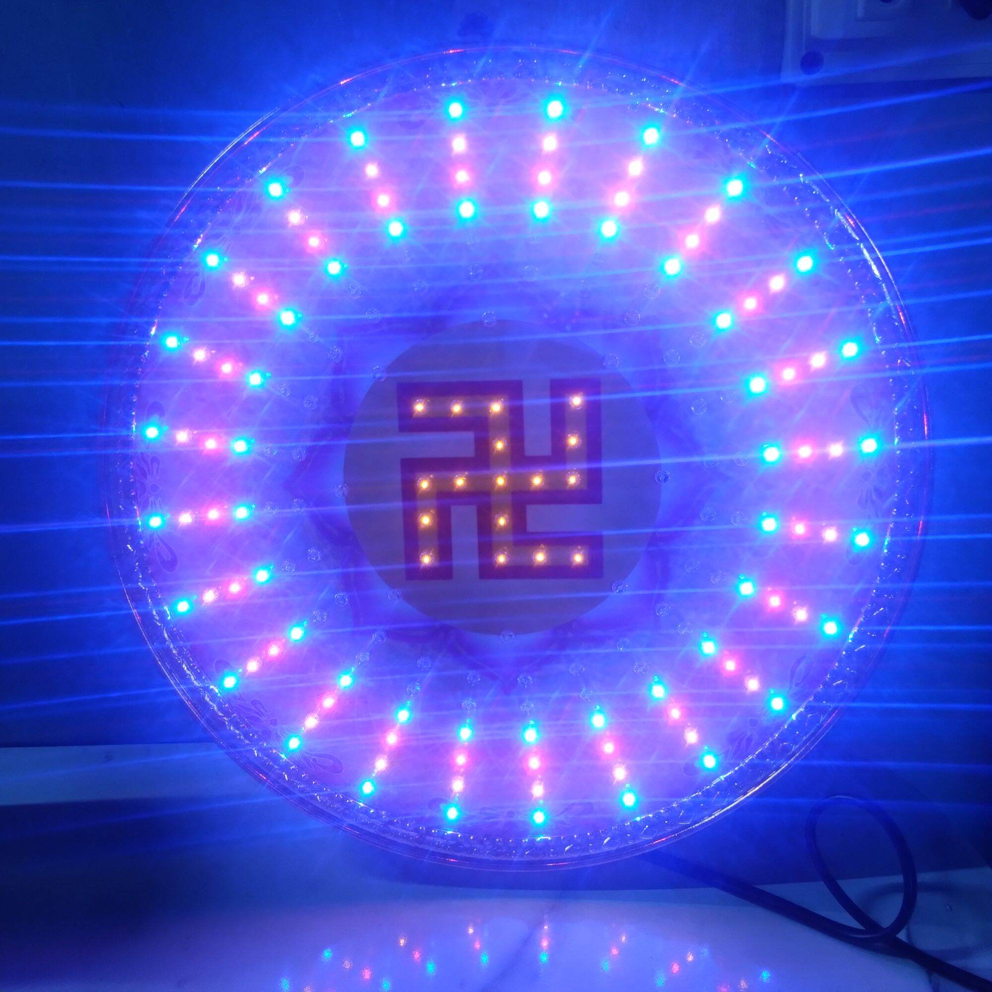 [FREESHIP] HÀO QUANG  Led hoa sen 25Cm