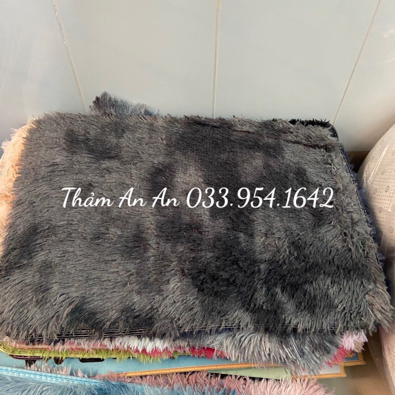 THẢM DẶM CHÂN - THẢM LÔNG LOANG 40cm x 60cm