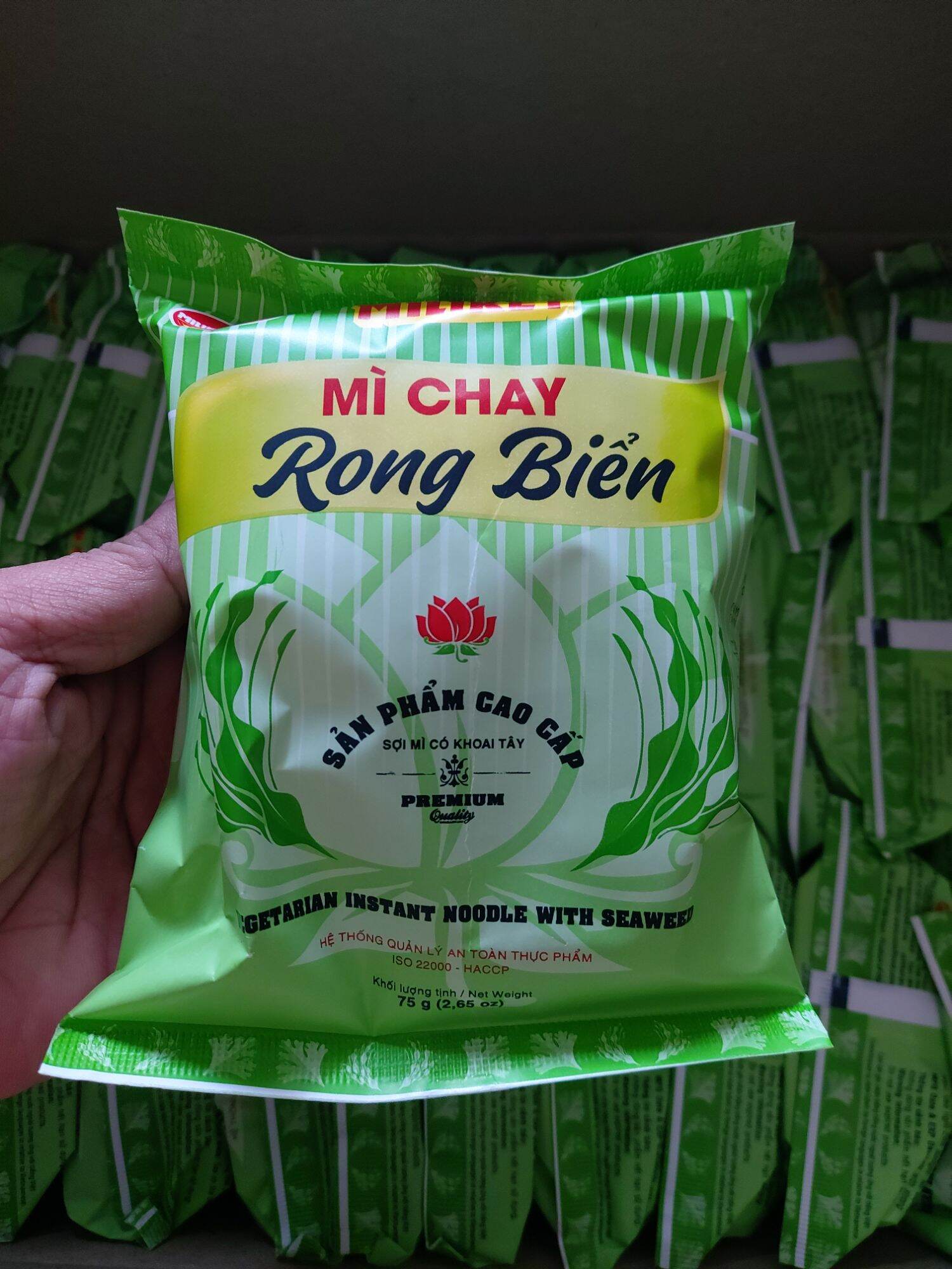 Mì Chay Rong Biển Miliket thùng 30 gói