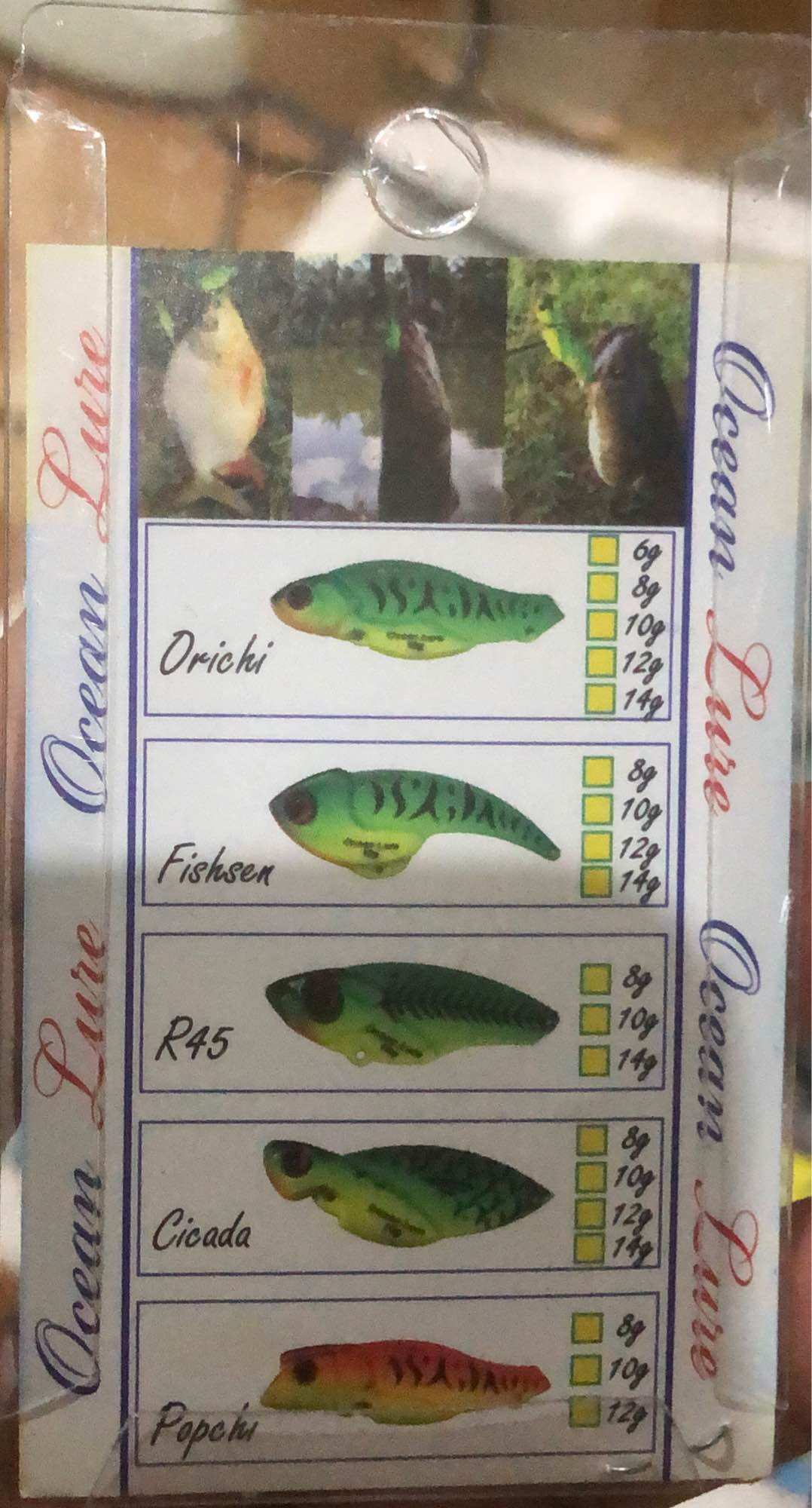 Cá Sắt Fishsen Trắng Đỏ 8g/10g/12g/14g ( lưỡi BKK )