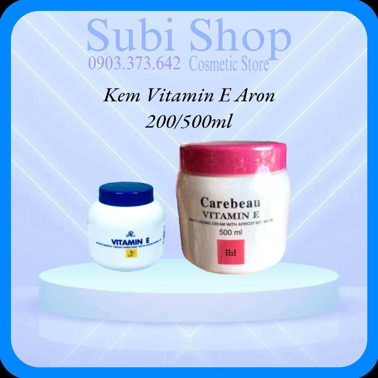 Kem vitamin e aron thái lan 200ml