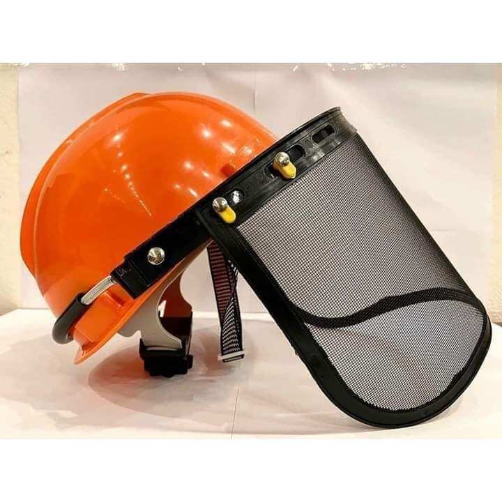 Mũ bảo hộ cắt cỏ Kính hoặc lưới ảnh thật 100% máy cắt cỏ hàng loại Đẹp chứ không phải loại rẻ!
