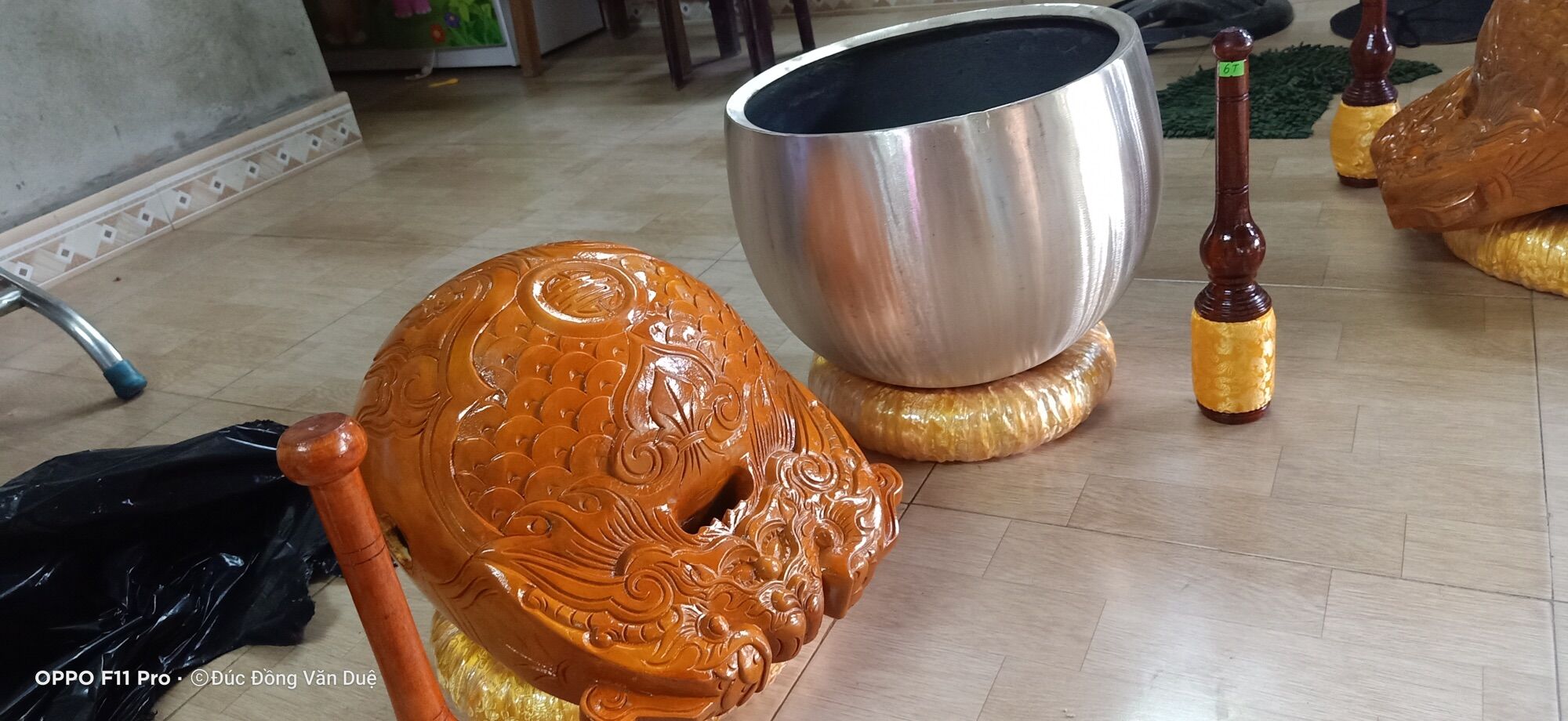 Bộ chuông mỏ tụng 4,5tay