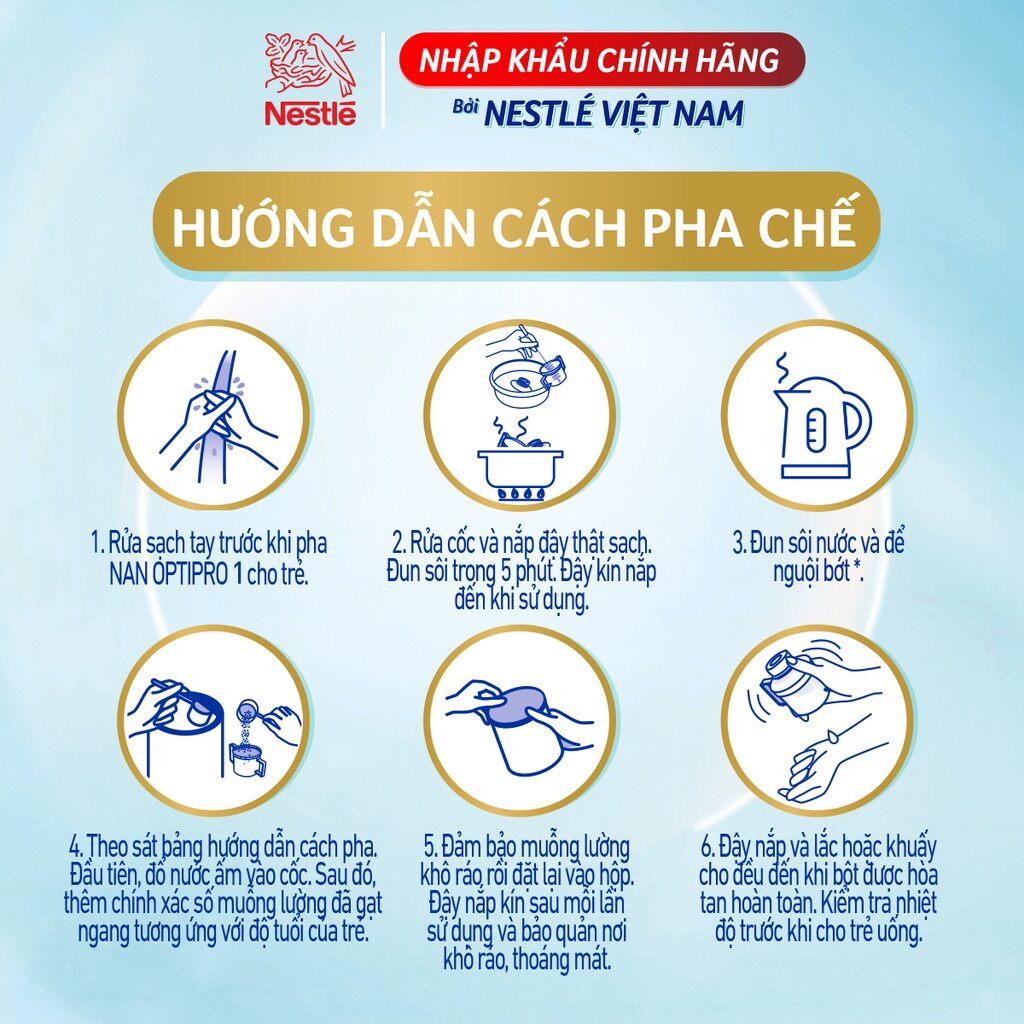 Sữa bột Nestle Nan Optipro HMO 2 900g