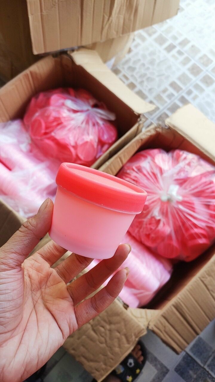 Hủ ly thái 100gr màu hồng
