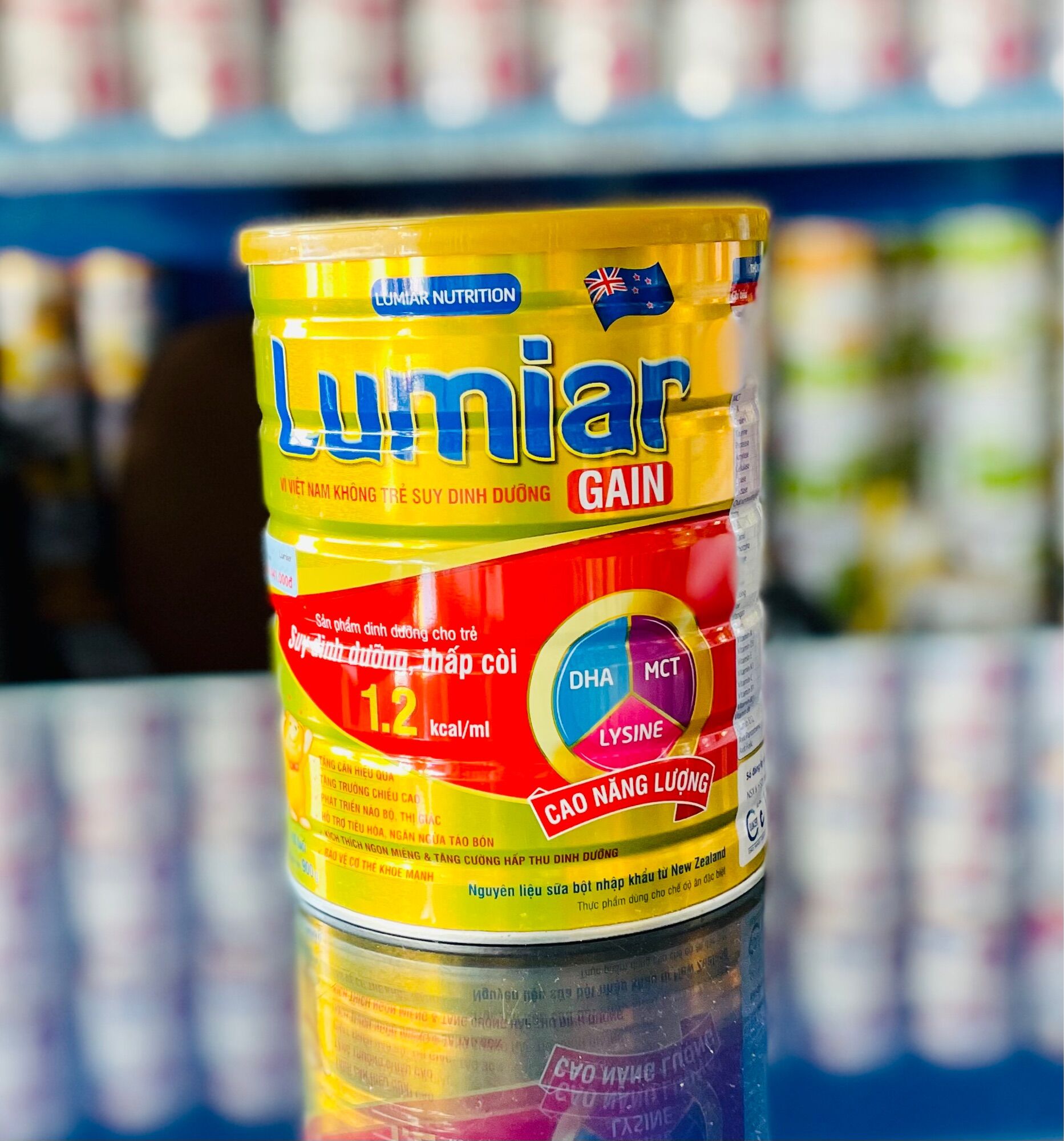 Sữa Bột Lumiar Gain Dinh dưỡng cho trẻ thấp Còi