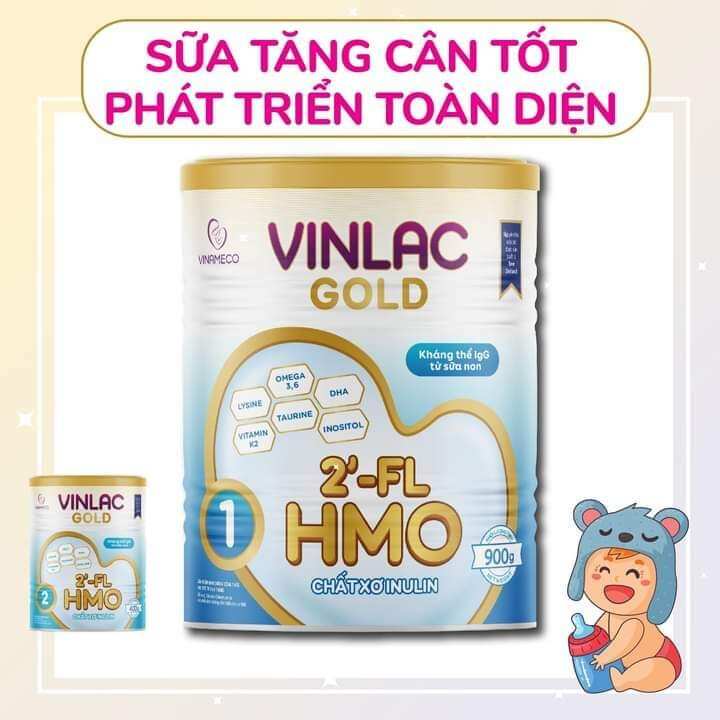 Freeship_Combo 2 lon Vinlac Gold 1 900g có tặng quà