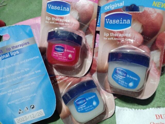 Son dưỡng môi Vaseline Lip Therapy Rosy Lips 7g - USA nhập khẩu