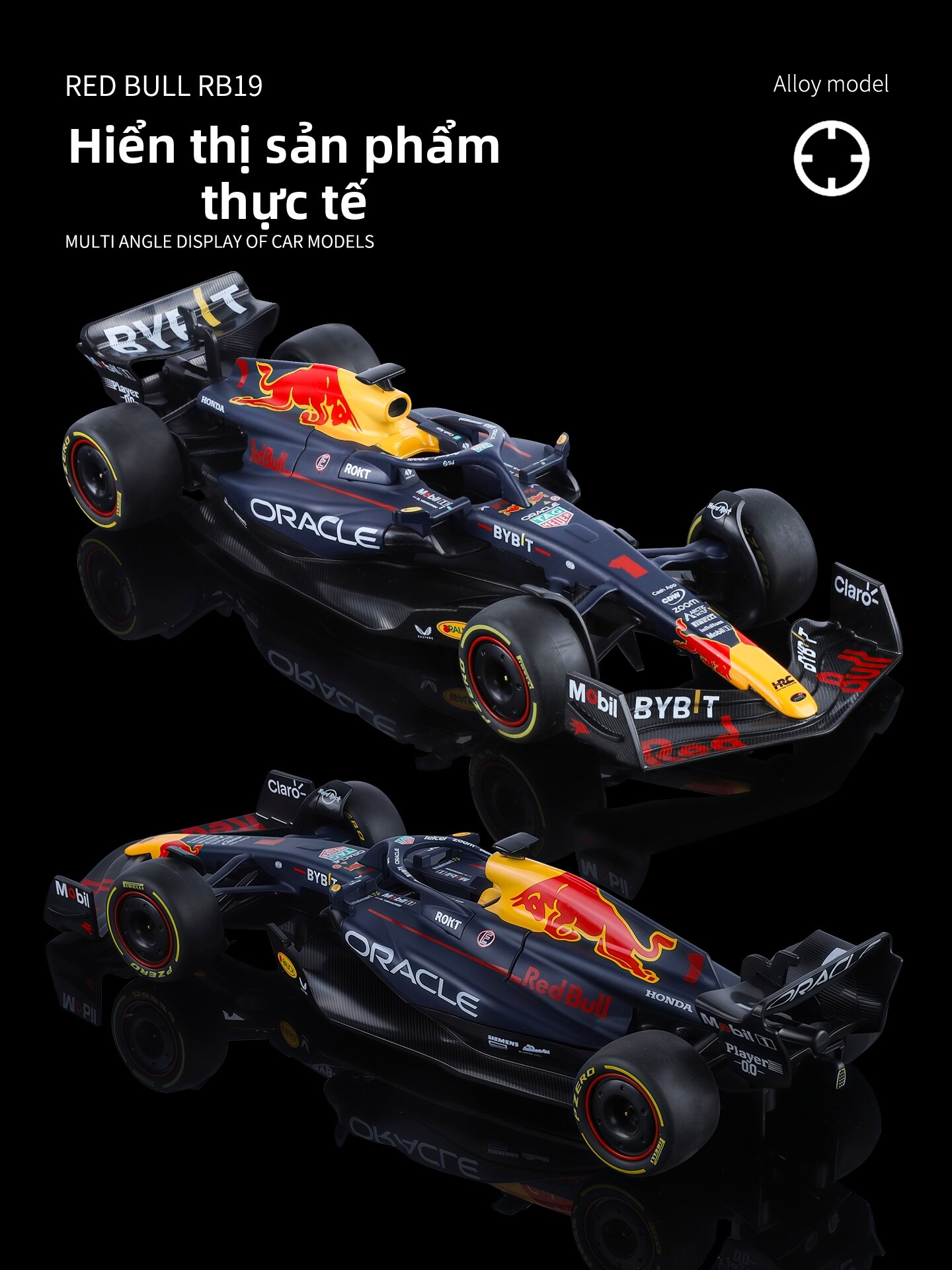 HEIMANBA | Mô Hình Xe Công Thức Hợp Kim Red Bull F1 Chính Hãng