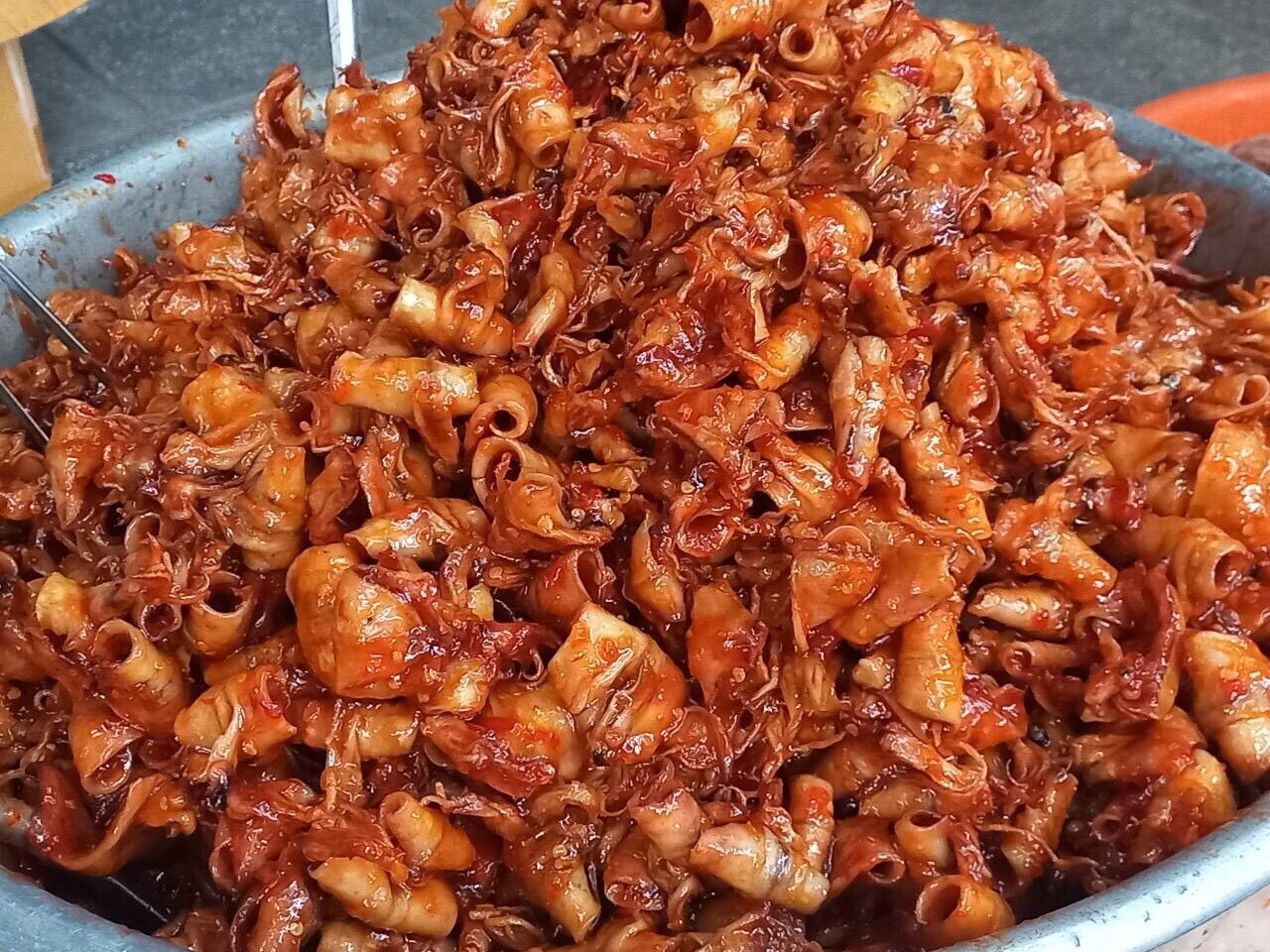 Mực rim sate cay hủ pet 250gr