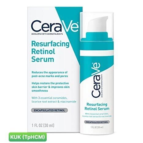 Tinh chất chống lão hóa Cerave Resurfacing Retinol Serum 30ml