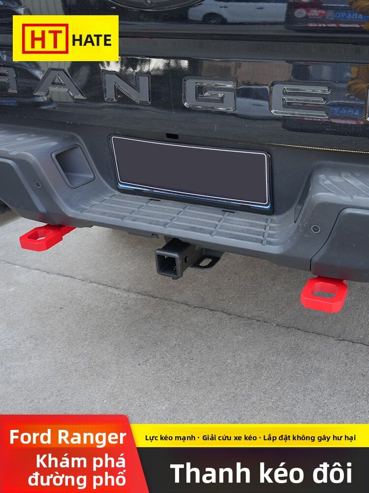 Truck Tow Bar with Bull Bar and Towing Hooks for Ford Ranger 2023-2025 Giá 4,199,000 Đồng*Miễn phí vận chuyển