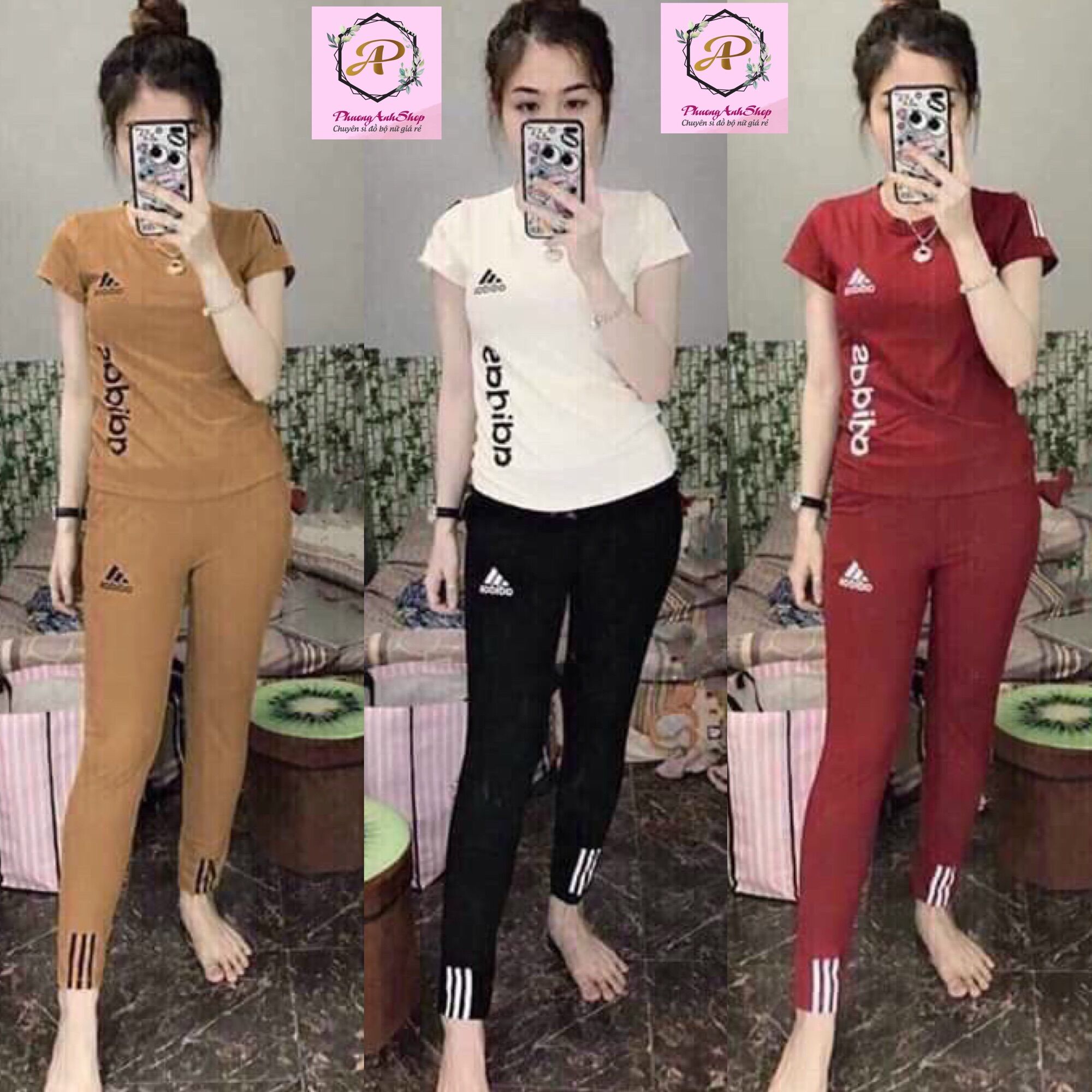 Sét bộ đồ cotton thêu ads cao cấp