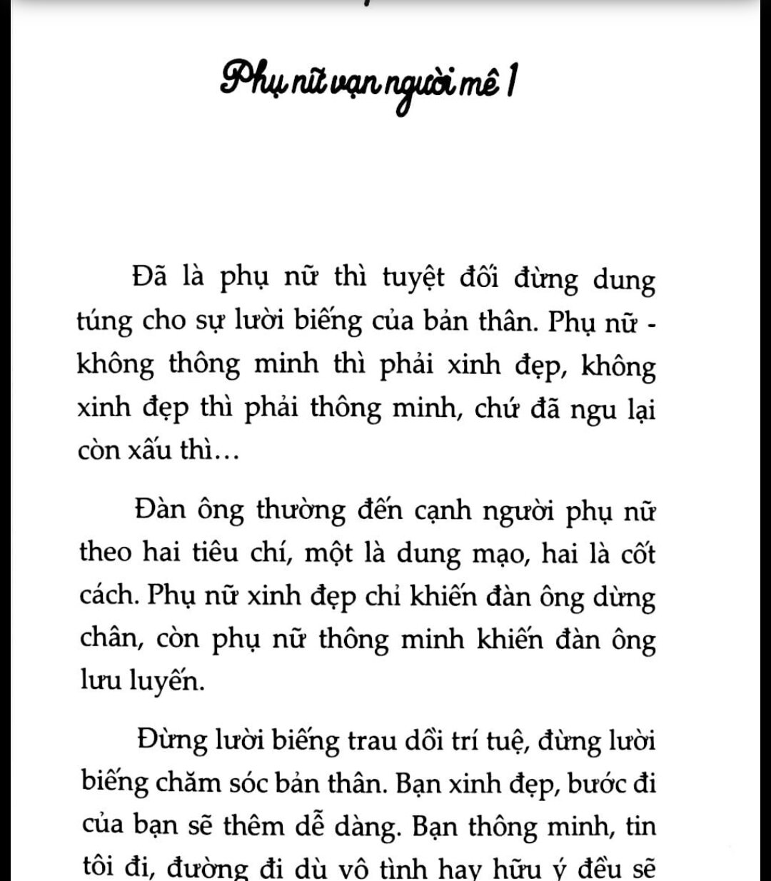 Phụ Nữ Vạn Người Mê