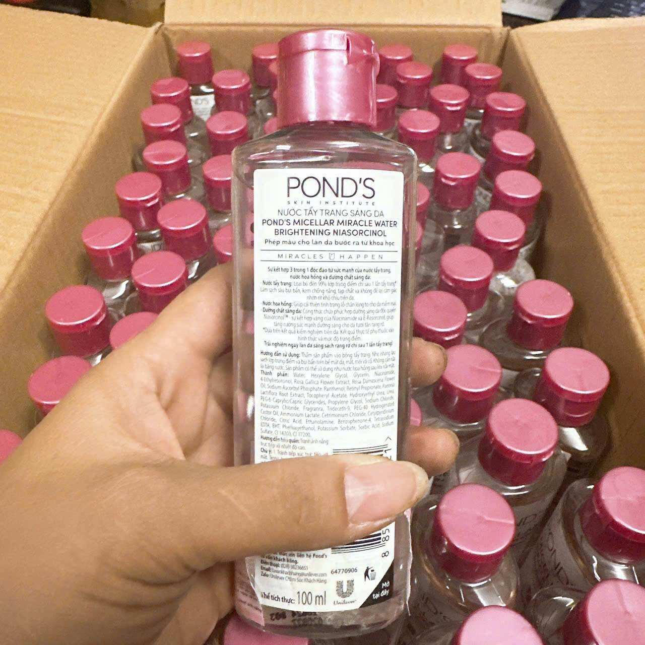 [HCM]Nước Tẩy Trang Pond 100ml