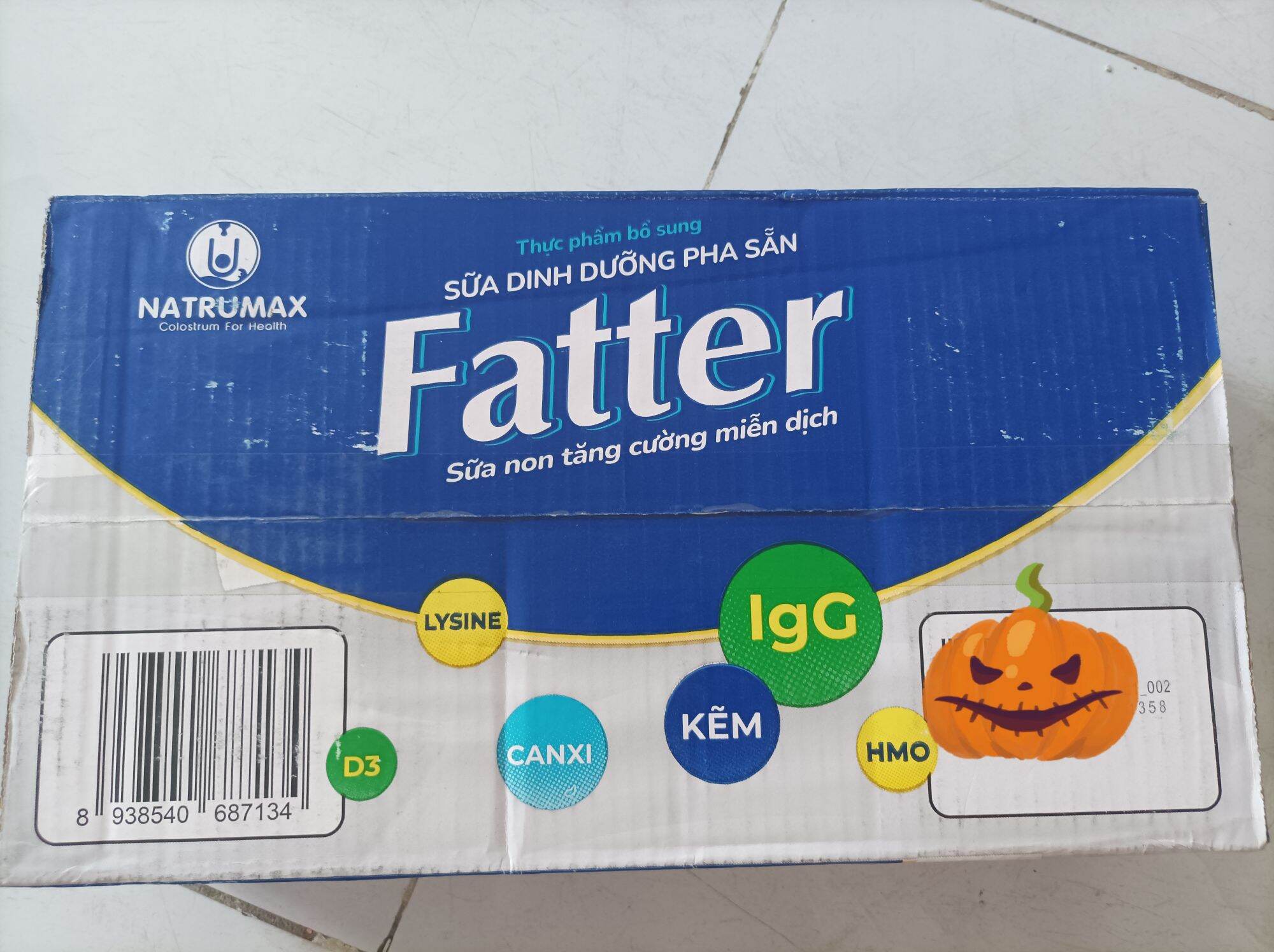 [HCM]Sữa non pha sẵn Natrumax Fatter, 48 hộp