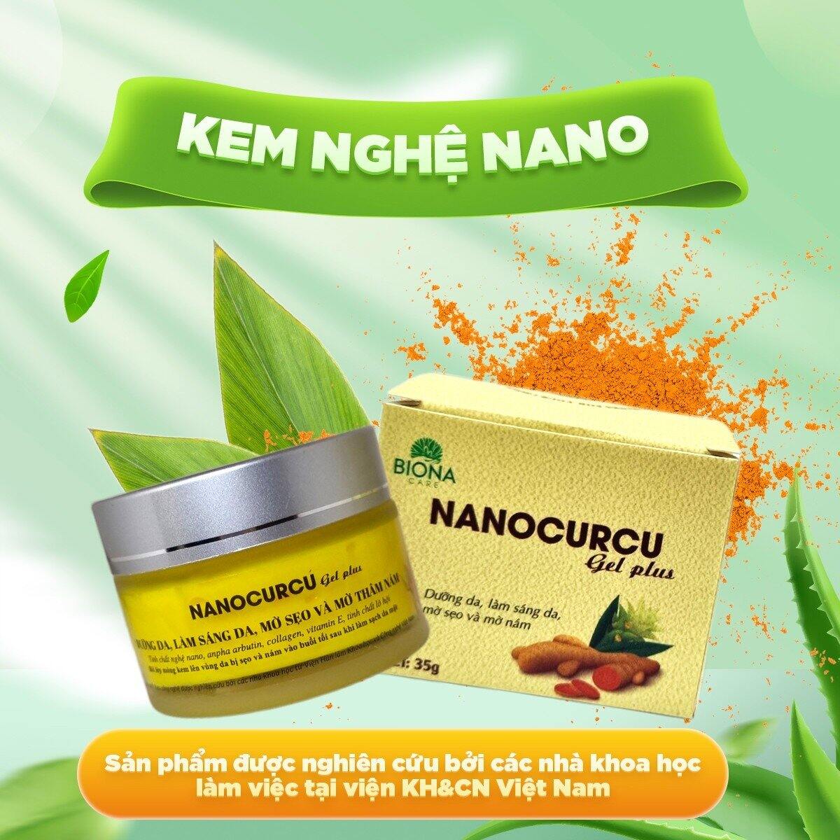 Kem Nghệ NaNo kem trị mụn