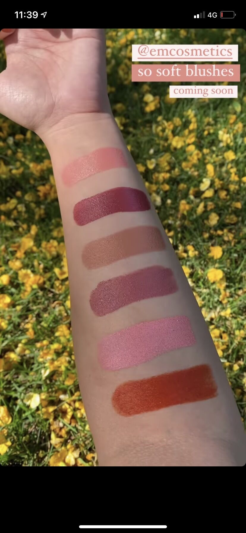 [ Sẵn ] Thỏi má hồng EM Cosmetics So Soft Blush