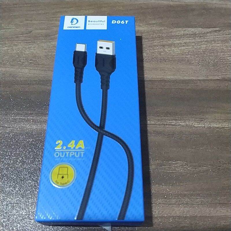 Cáp Sạc iPhone,dây cáp Sạc lightning Denmen D06T  micro Type-C