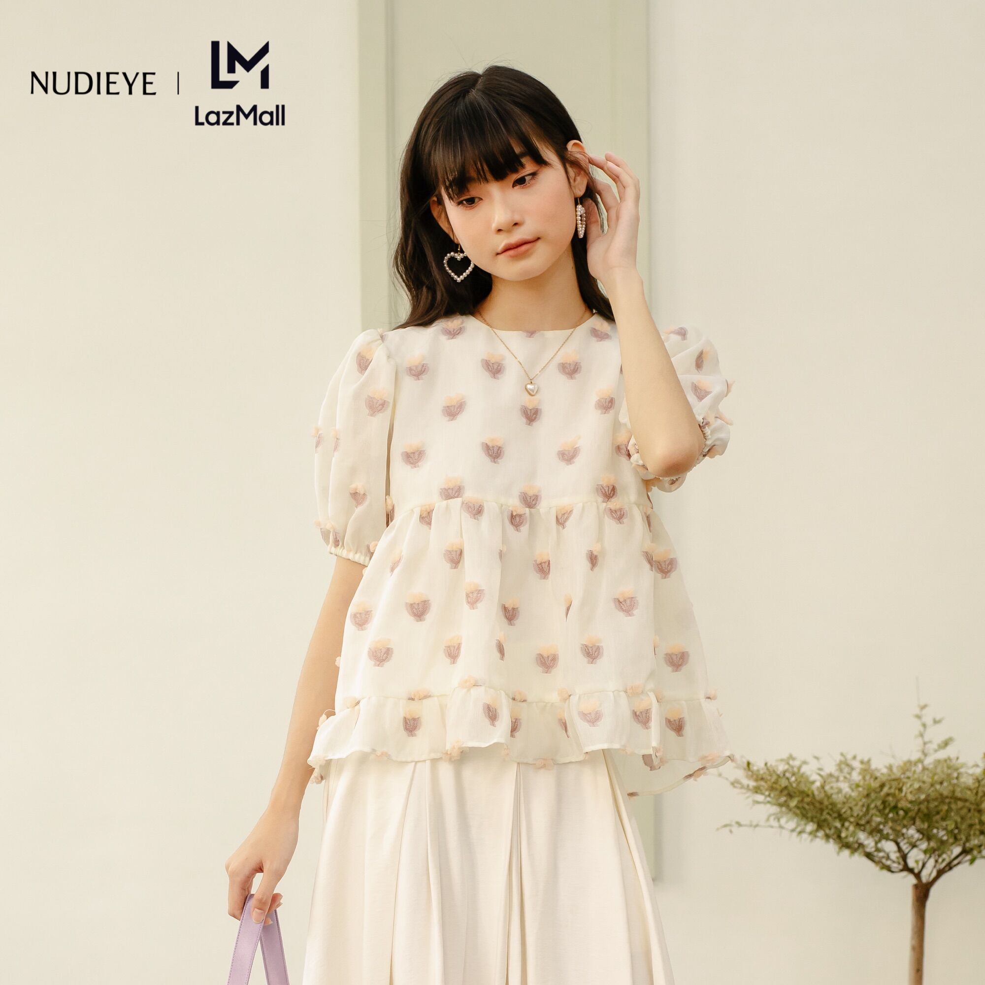 Skin by nudieye - áo nữ mauve top