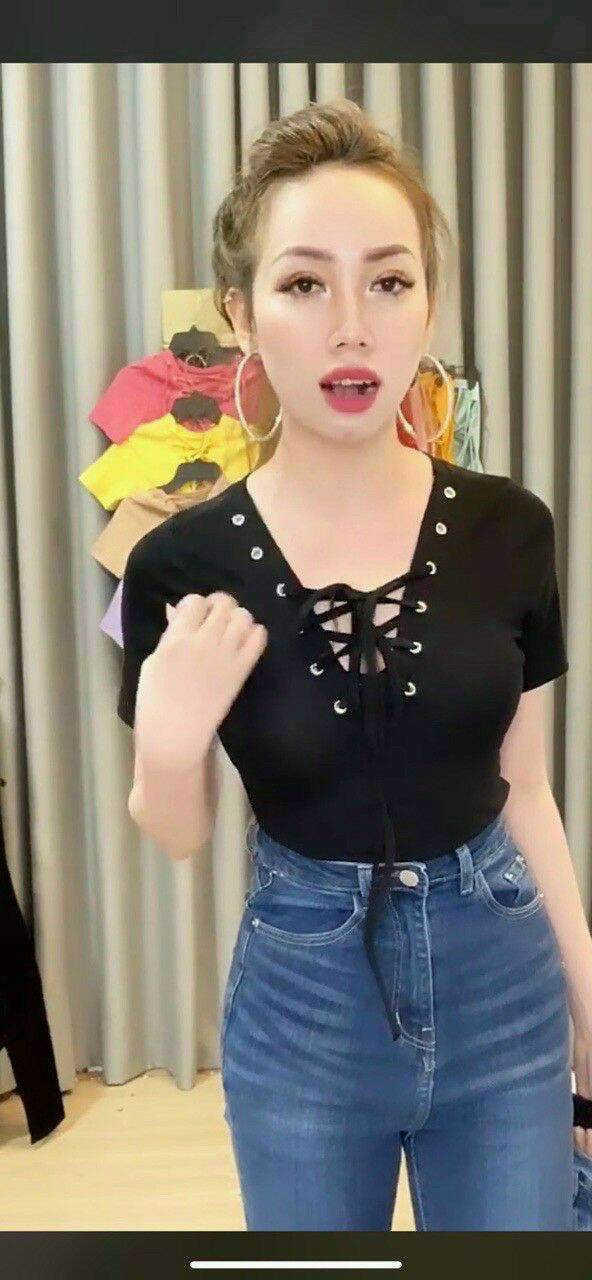 [HCM]ÁO KIỂU CROPTOP ĐAN DÂY