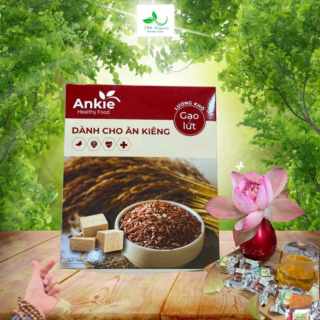 Ankie Organic Flaxseed/Oatmeal Granola for Weight Control - Low Fat No Sugar Added Cholesterol-Free