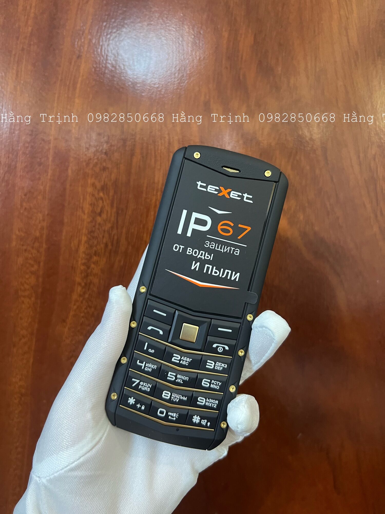 Texet tm520r 2 sim, chống nước, pin khủng