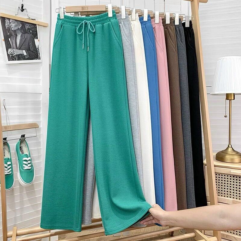 Quần suông nữ ,quần ống rộng dài
