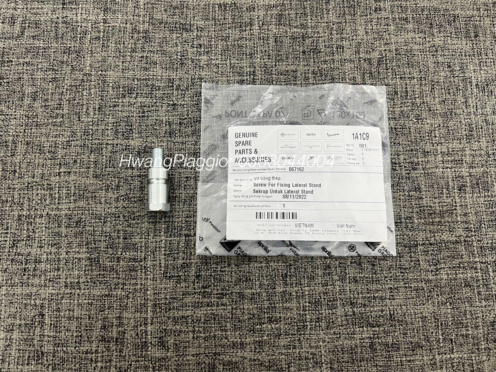 Ốc chân chống cạnh xe liberty 2v 3v và zip 100 việt ❤️