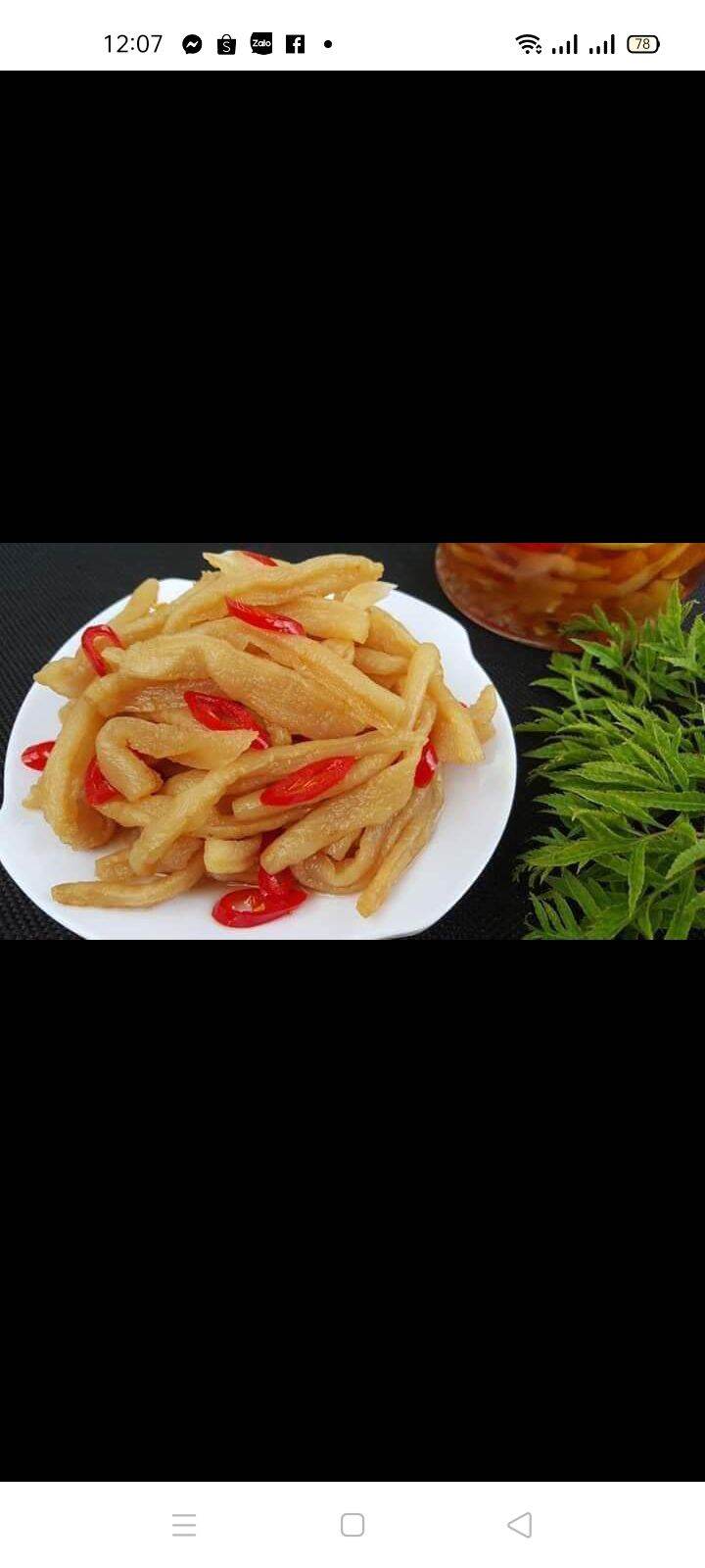 Củ cải ngâm nước mắm 1kg