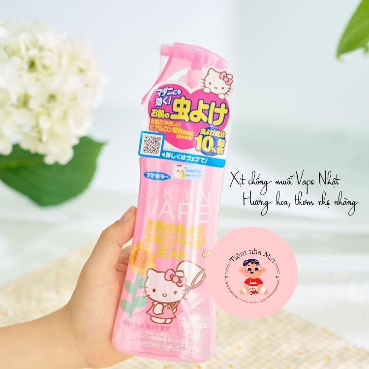 Xịt chống muỗi cho bé Skin Vape Nhật Bản 200ml
