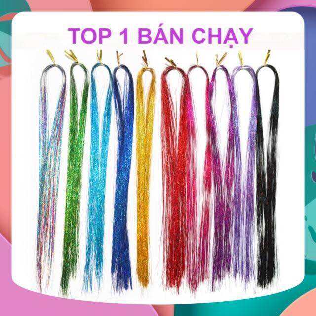 Set 200 Sợi Line Kim Tuyến Nối Tóc