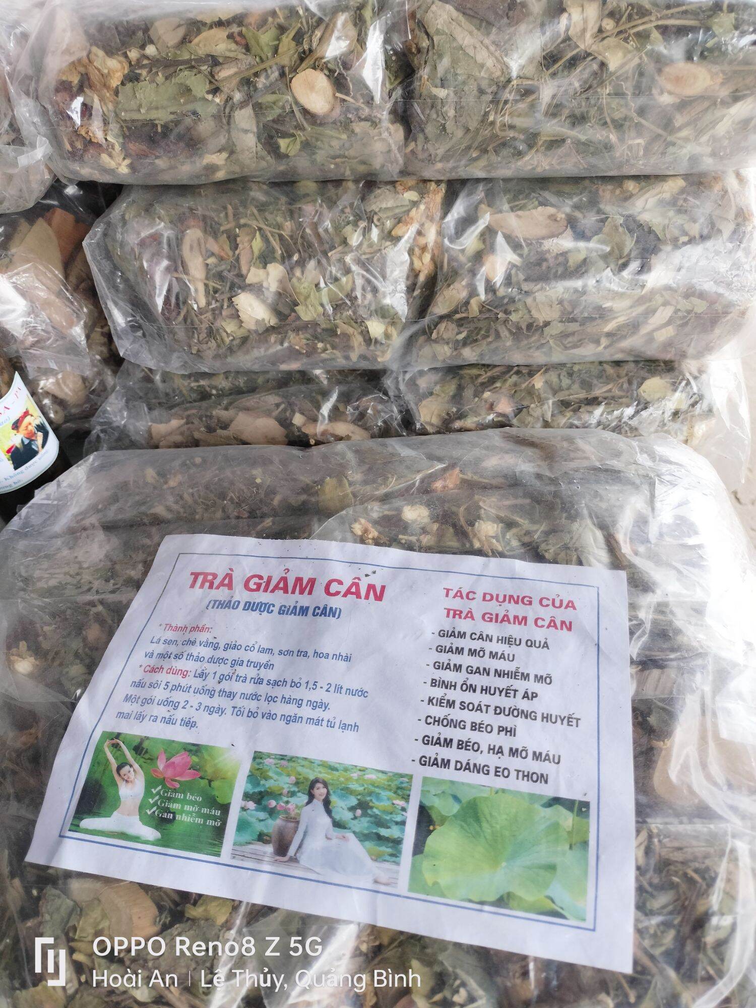 Trà lá nam giảm cân, giảm mỡ bụng