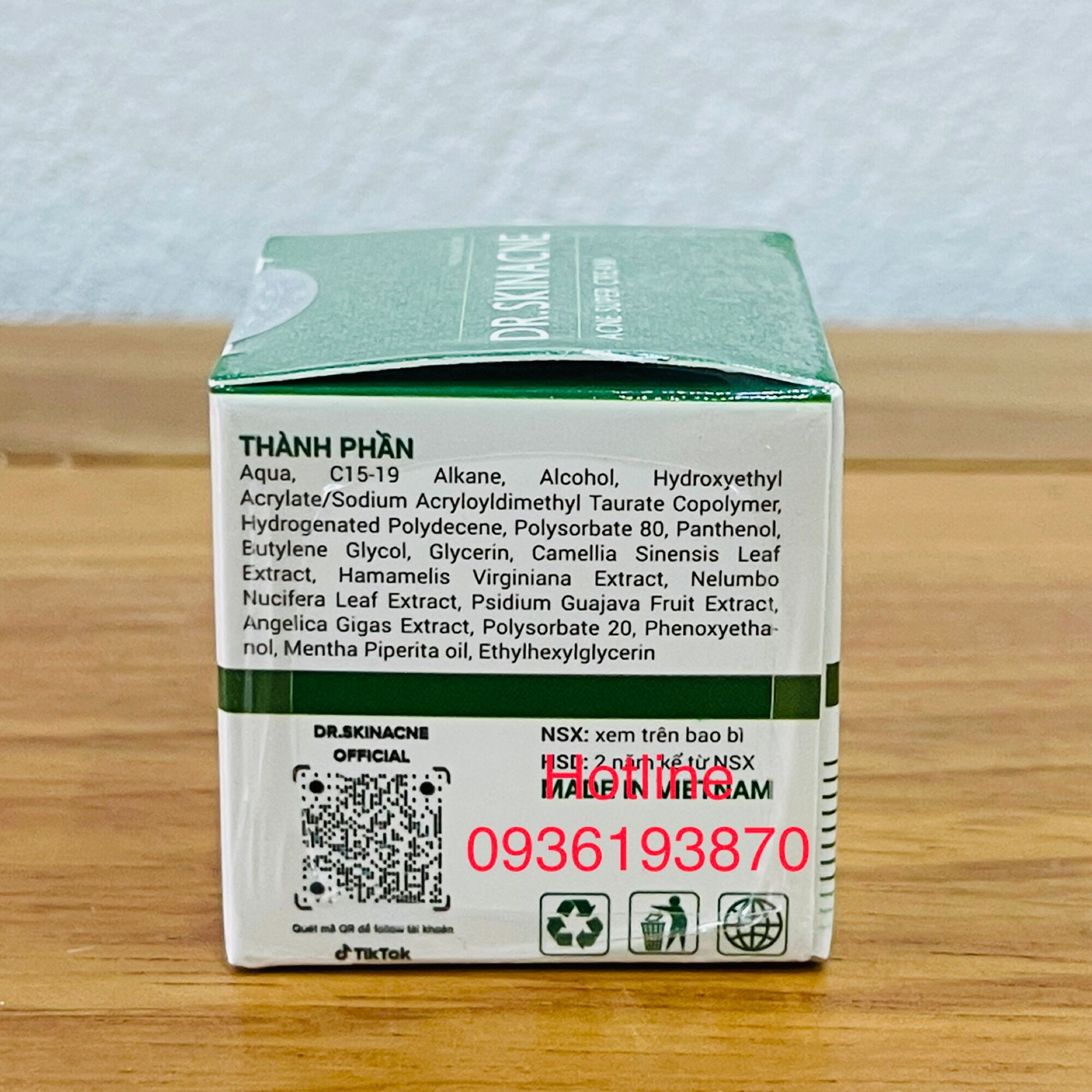 DR SKINACNE 👍 [CHÍNH HÃNG] ❤️ DR.SKINACNE VUA XOÁ MỤN