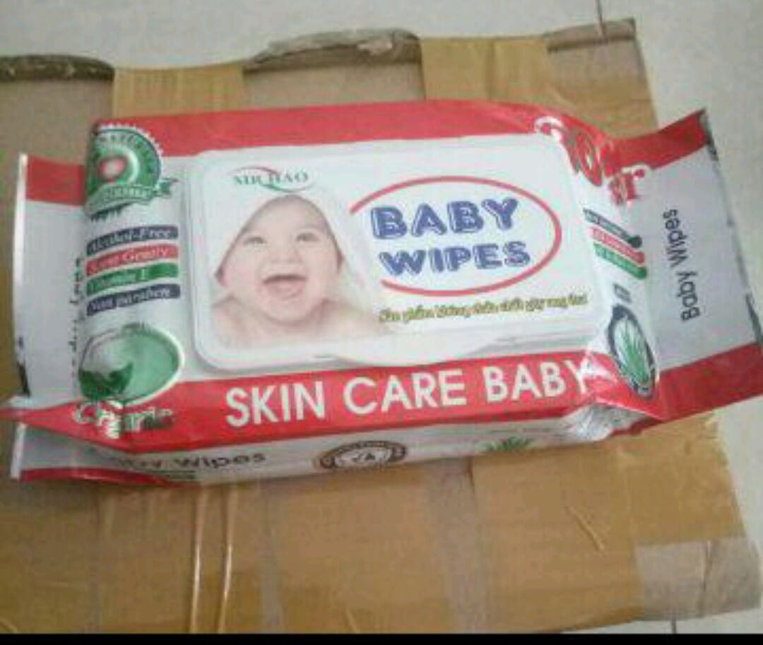 Khăn giấy ướt baby wipes 80gr