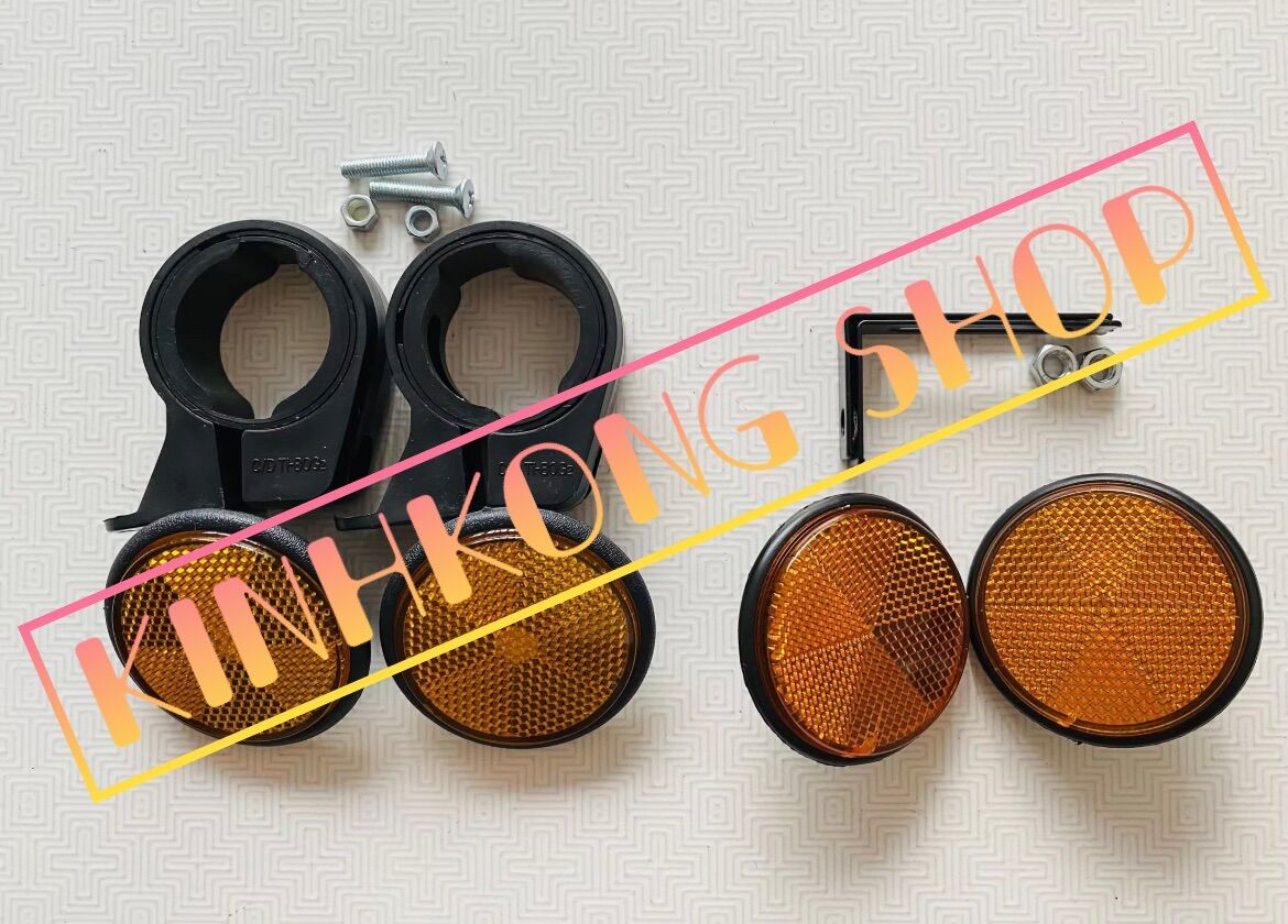 Combo 2 mắt mèo phản quang gắn trước và sau tất cả các dòng xe máy