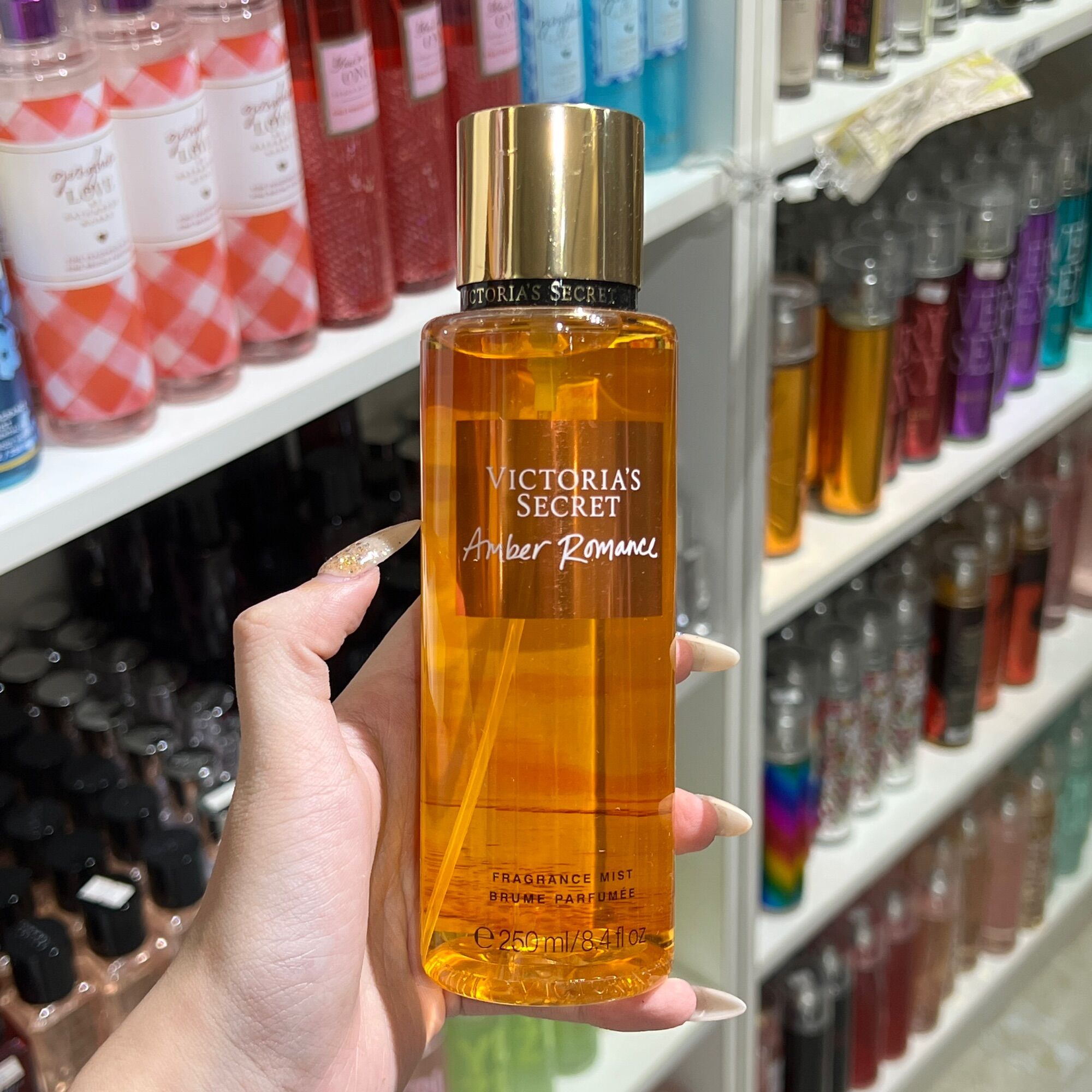 XỊT THƠM TOÀN THÂN BODYMIST Amber Romance 250ml