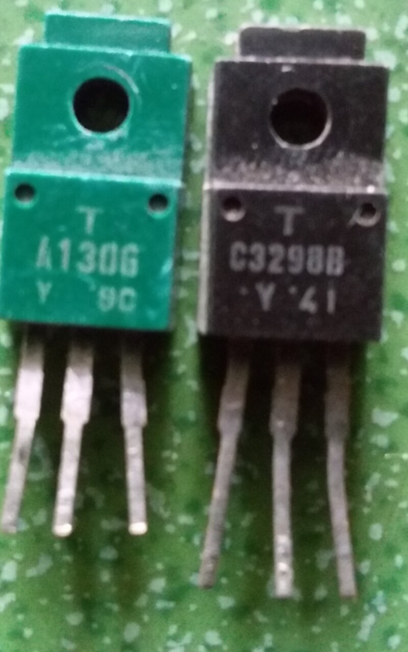 1-đôi transitor a1306-c3298 tháo máy
