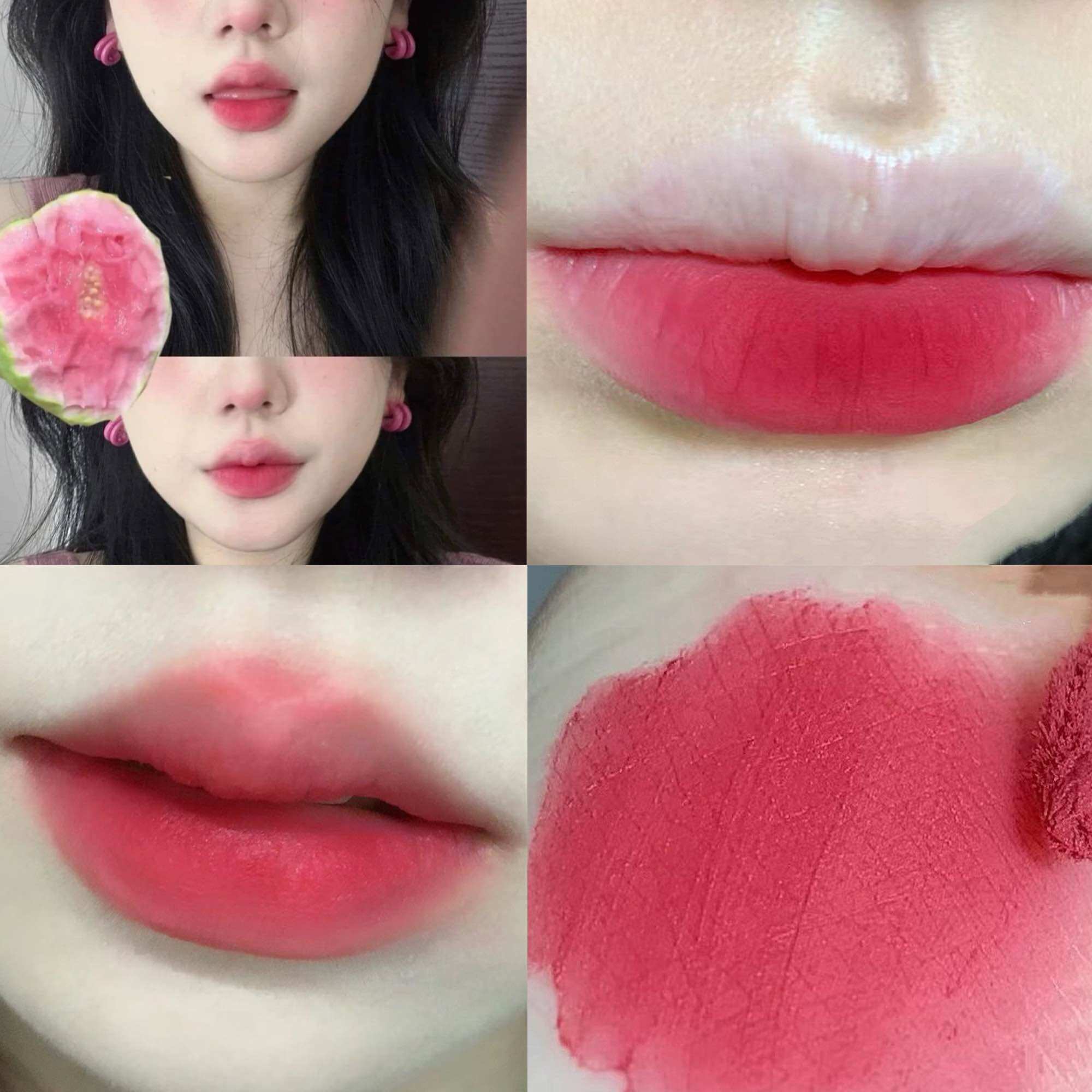 Son kem lì bernice vỏ ombre mới nhất - 30 màu - có cọ tán son