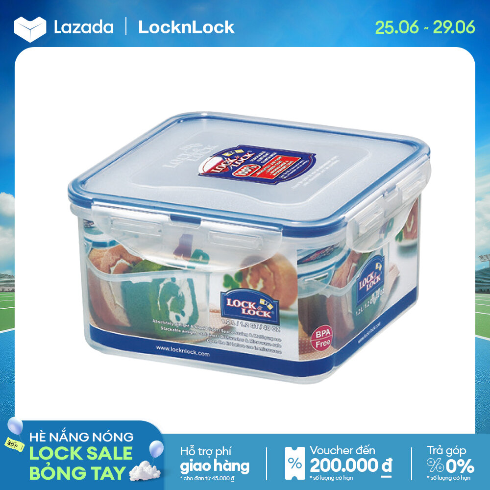 [VOUCHER LIVE 20%] Hộp bảo quản Lock&Lock Classic 1.2L HPL822D