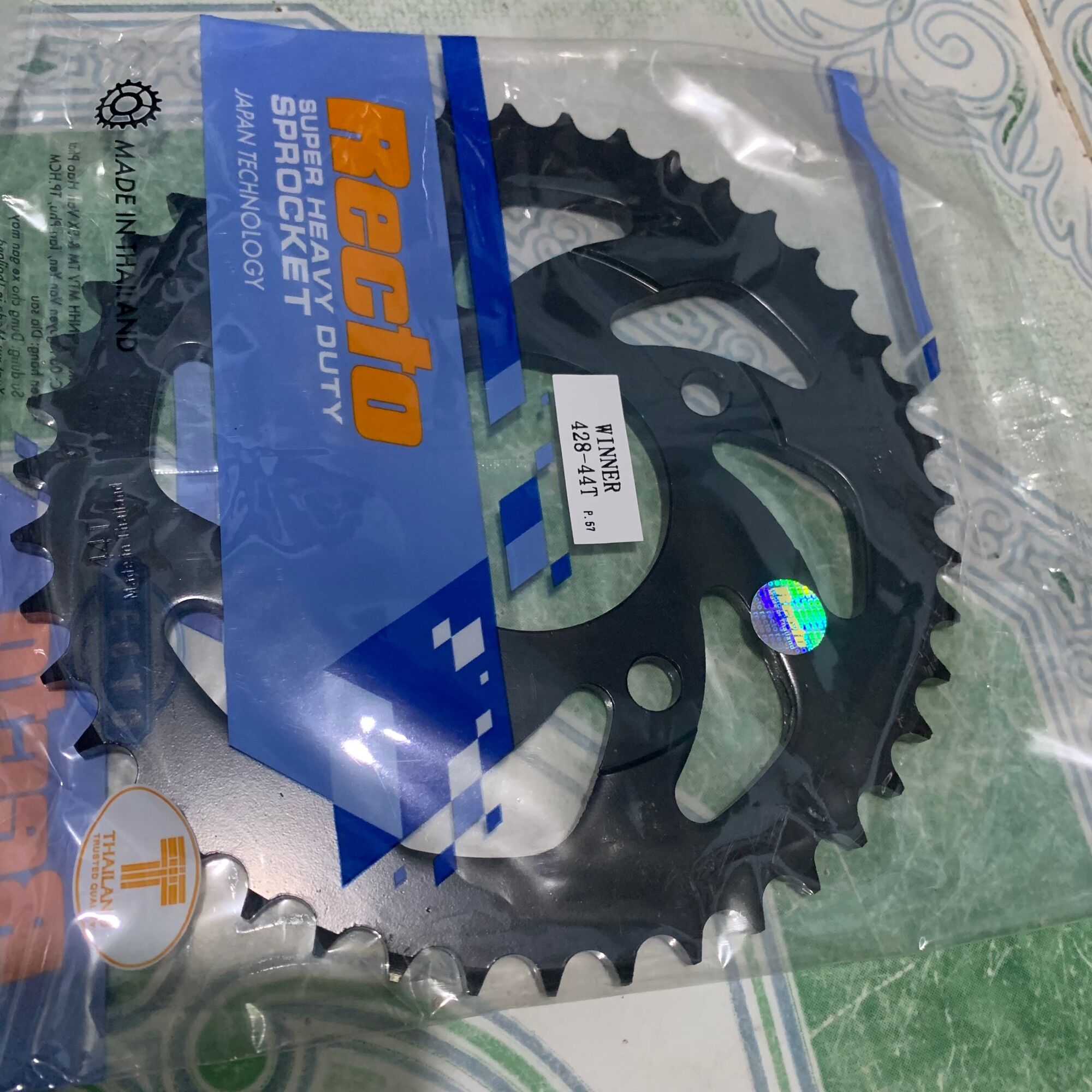 Dĩa 44T xe winner hiệu recto