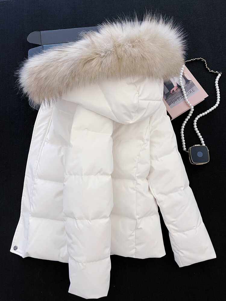 [Plus Size Short Fitted Thick Down Coat with Fur Hood,Plus Size Short Fitted Thick Down Coat with Fur Hood,] Giá  3,698,000 Đồng*Miễn phí vận chuyển